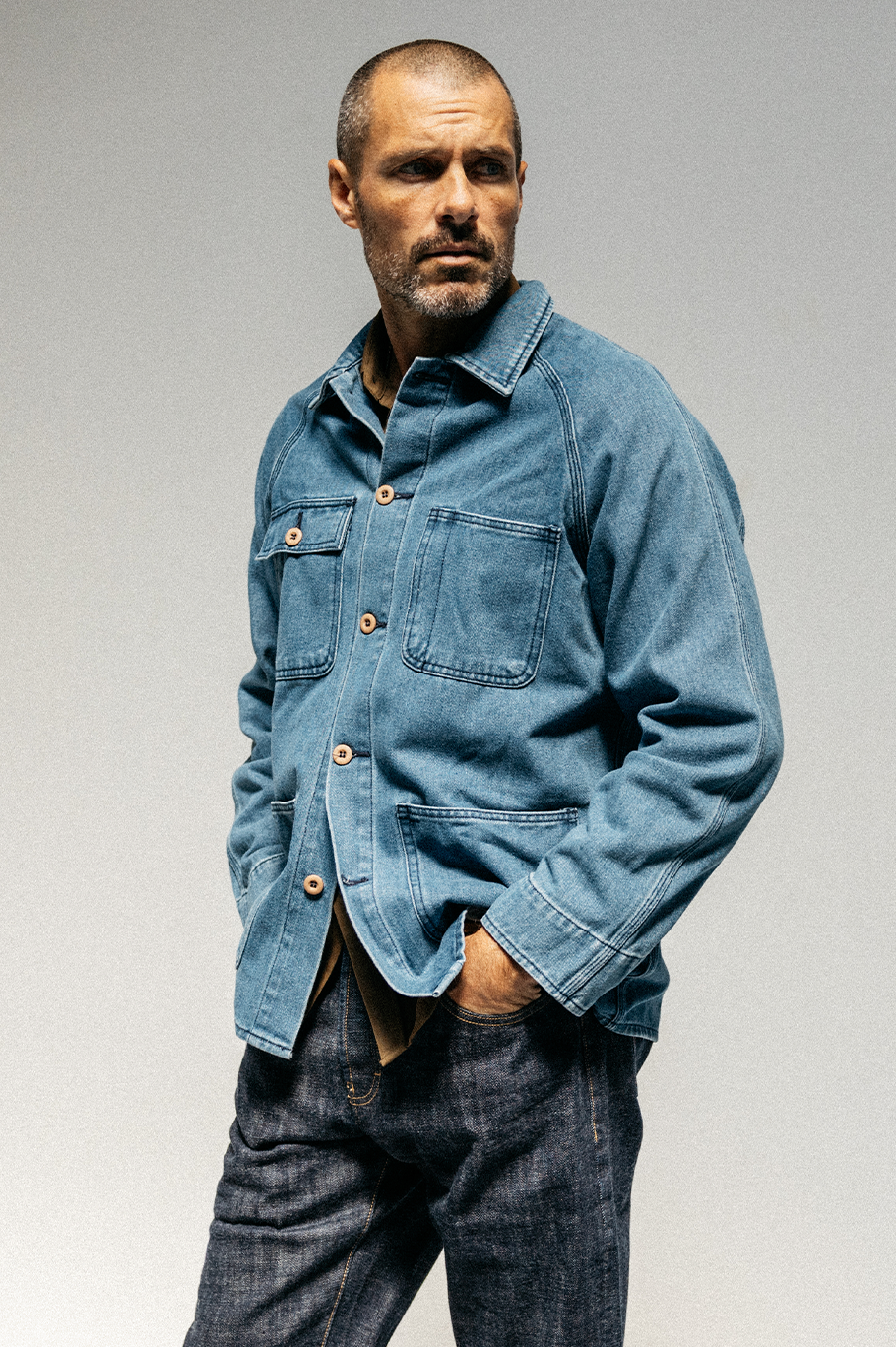 Denim Chore Coat