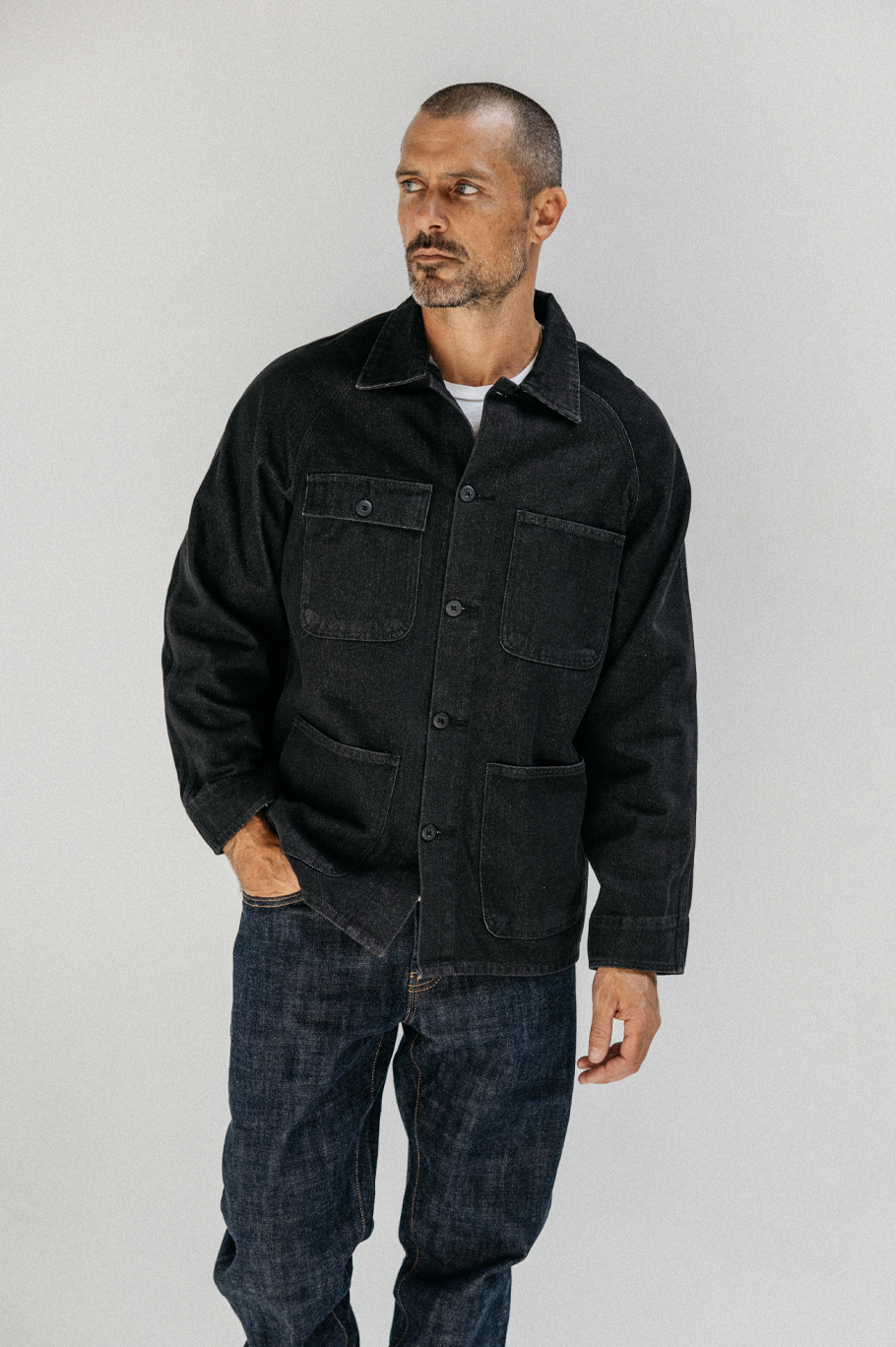 Denim Chore Coat