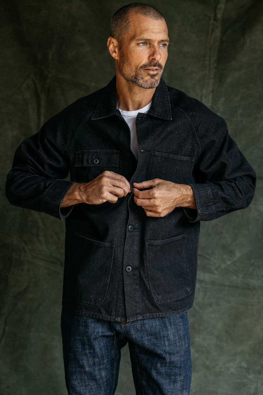 Denim Chore Coat