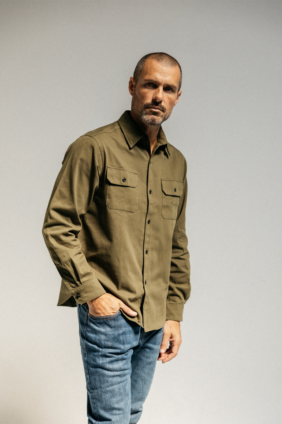 Standard Cotton Twill Shirt