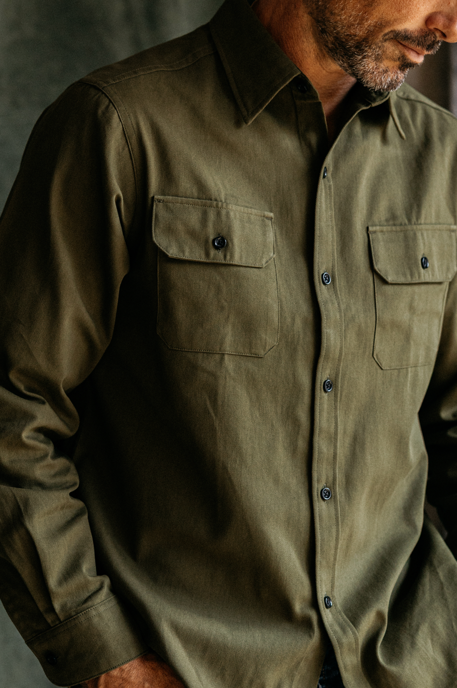 Standard Cotton Twill Shirt