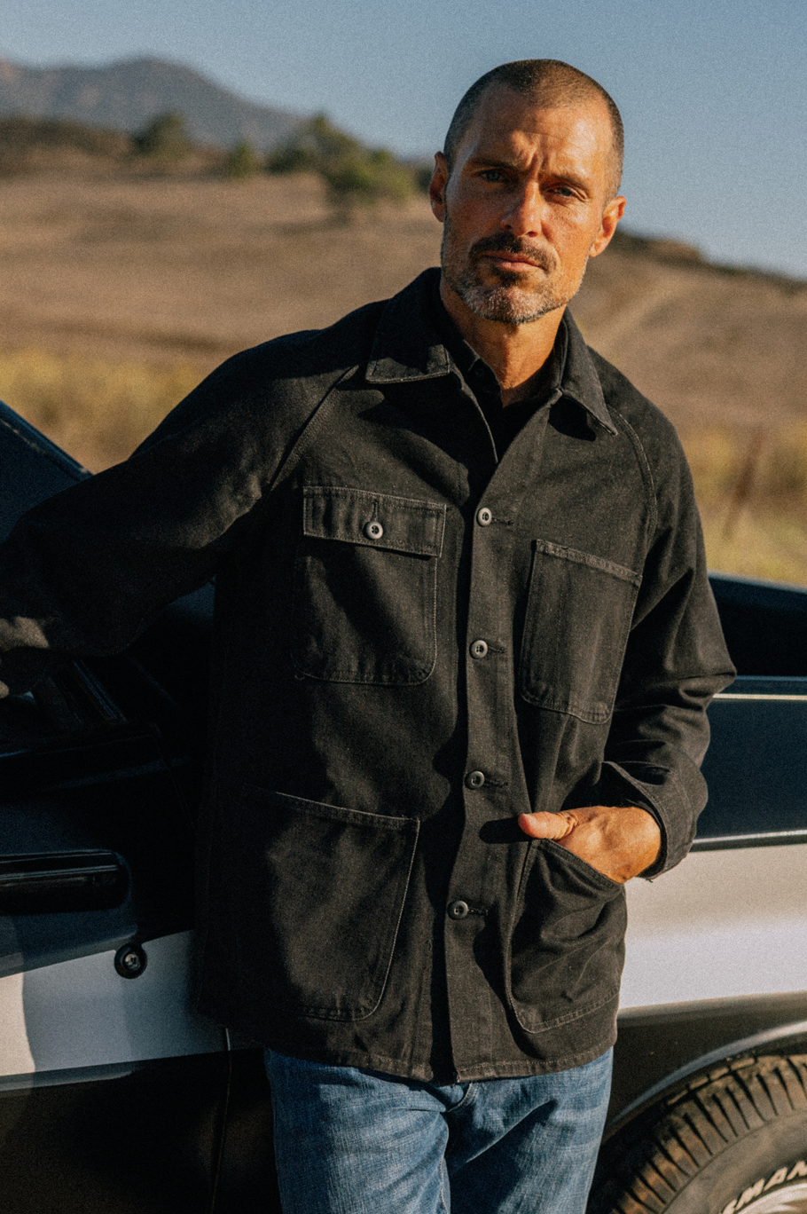 Denim Chore Coat