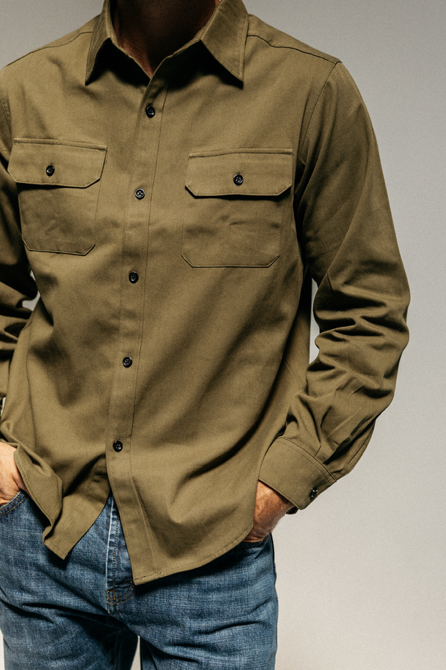 Standard Cotton Twill Shirt