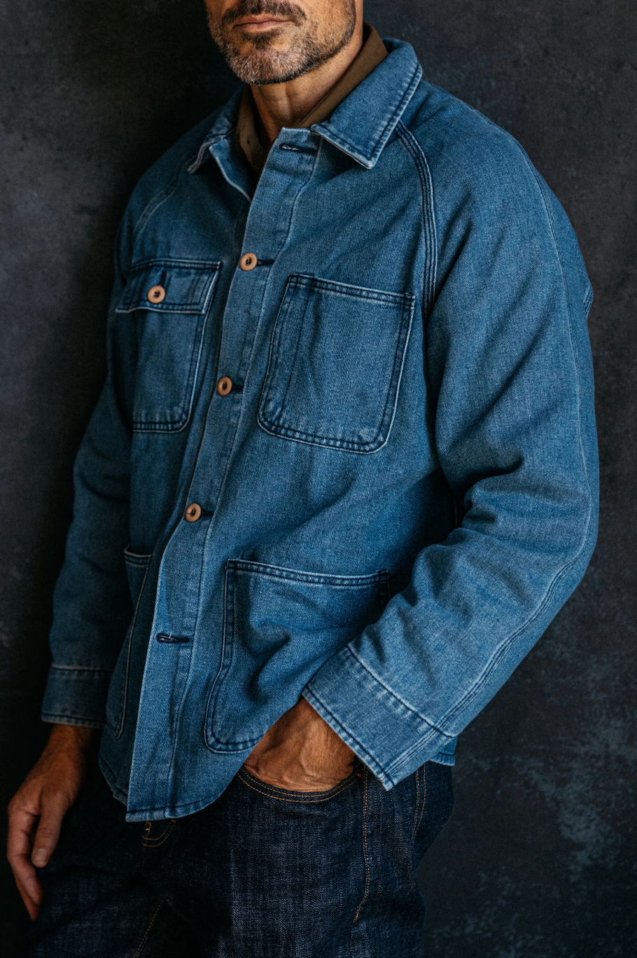 Denim Chore Coat