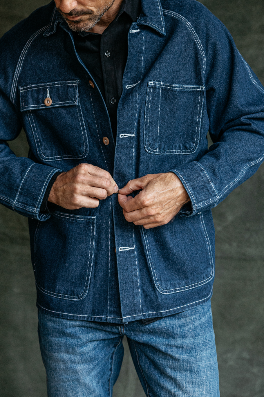 Denim Chore Coat