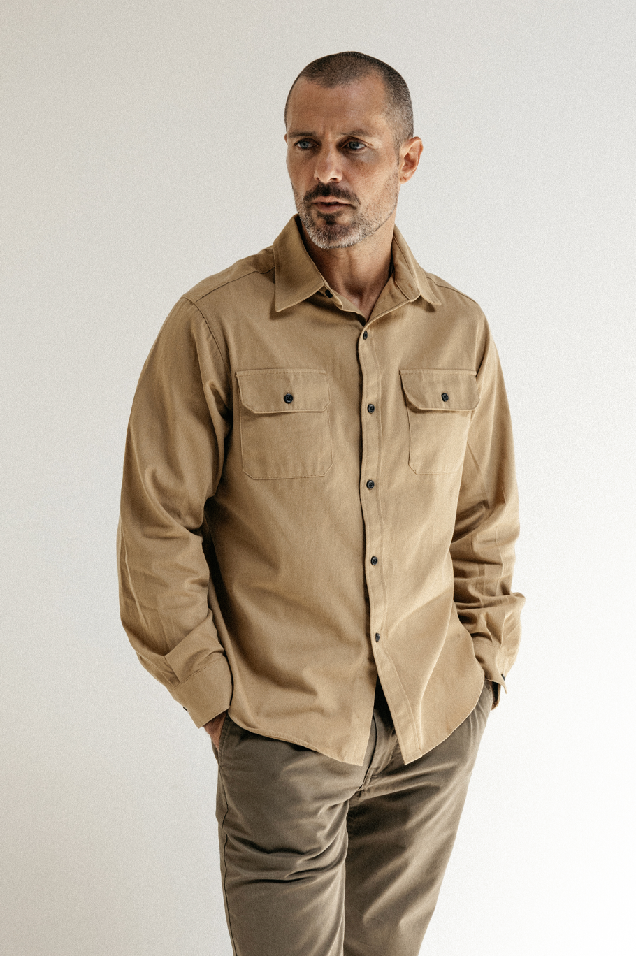 Standard Cotton Twill Shirt