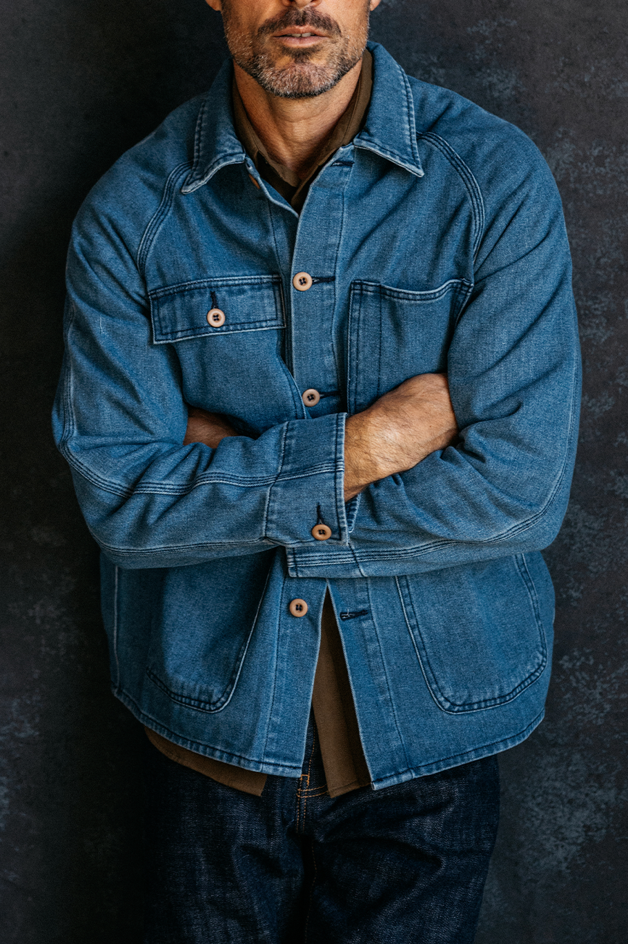 Denim Chore Coat