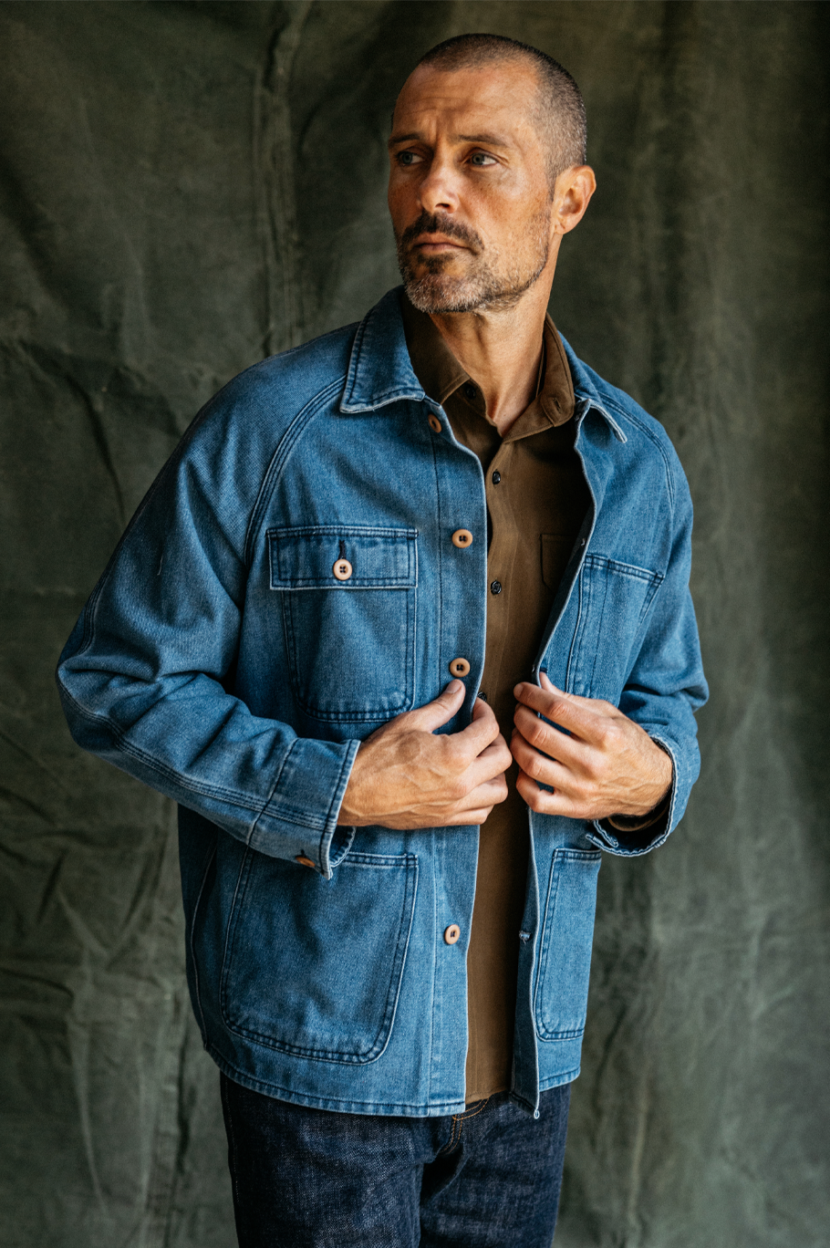 Denim Chore Coat