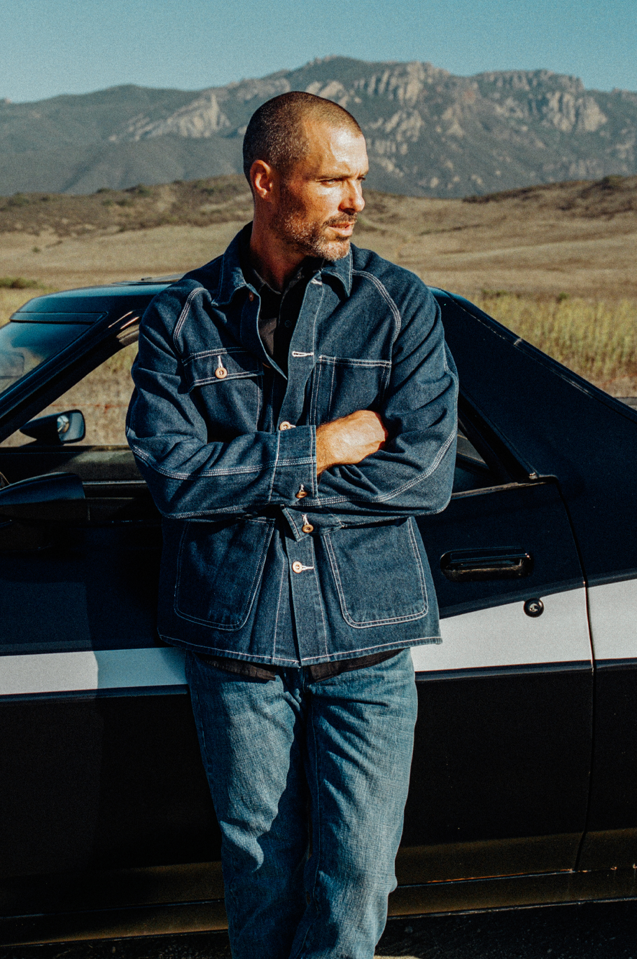Denim Chore Coat