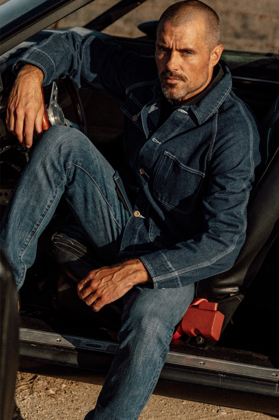 Denim Chore Coat
