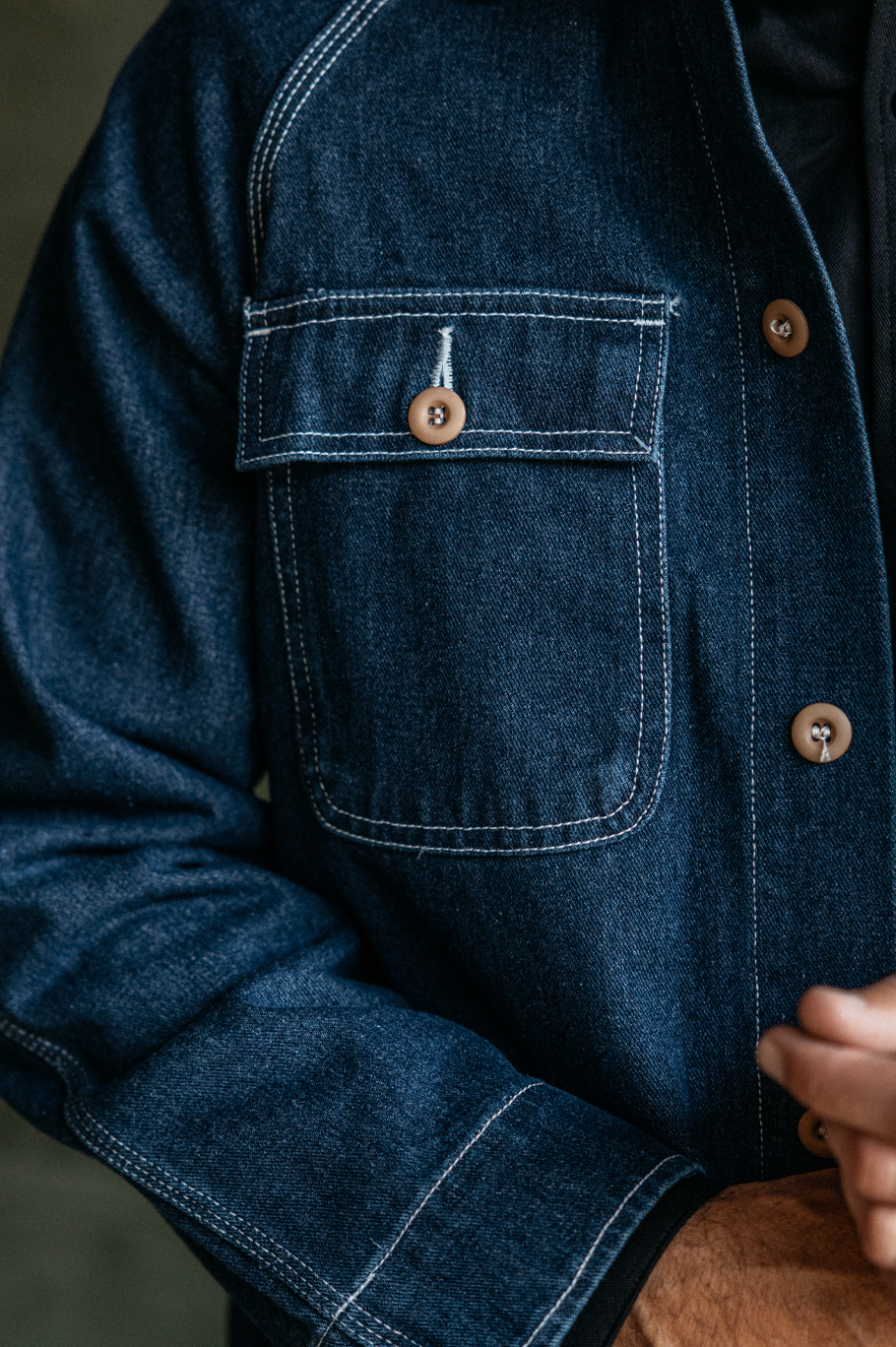Denim Chore Coat
