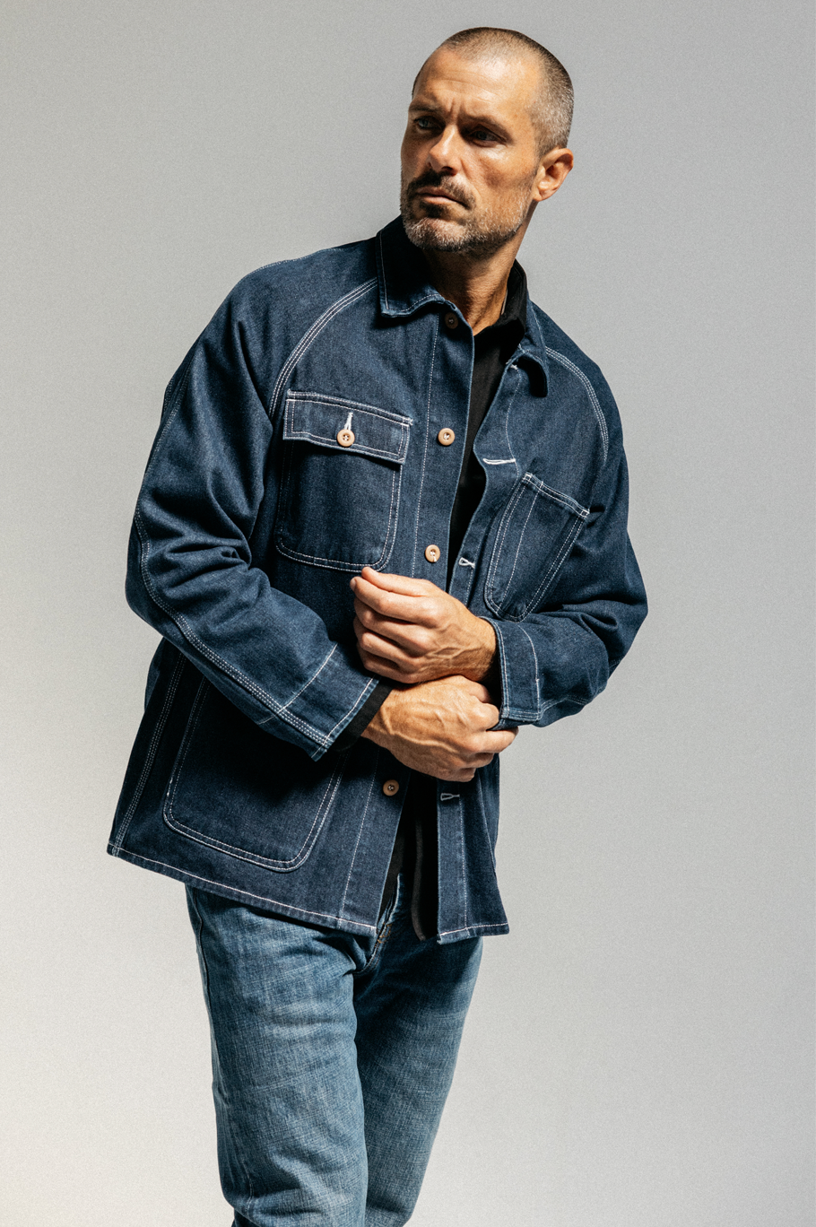 Denim Chore Coat