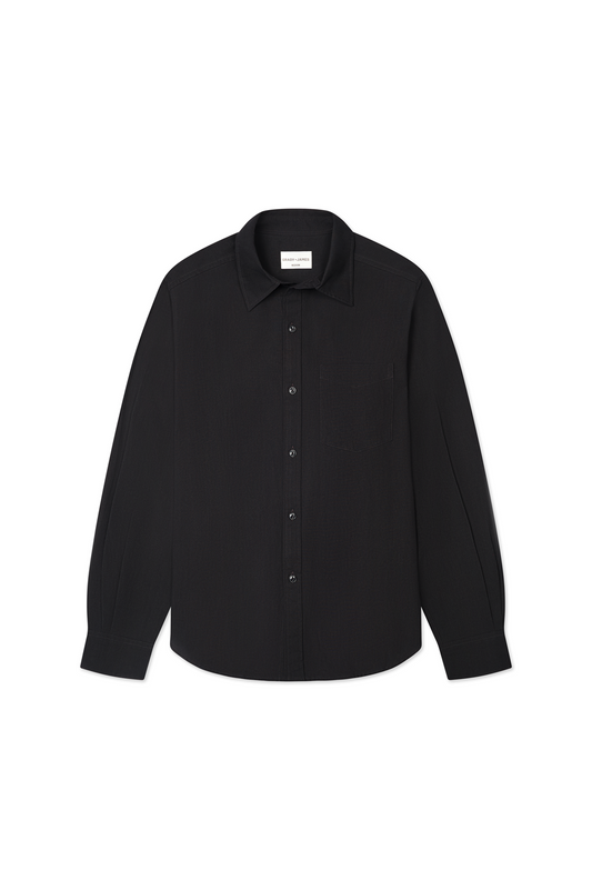 One Pocket Linen Shirt