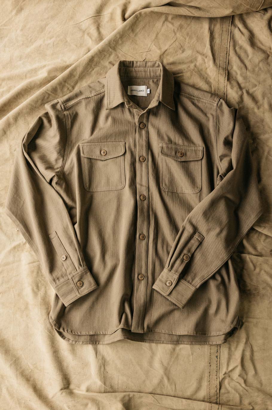 Roy Herringbone Shirt